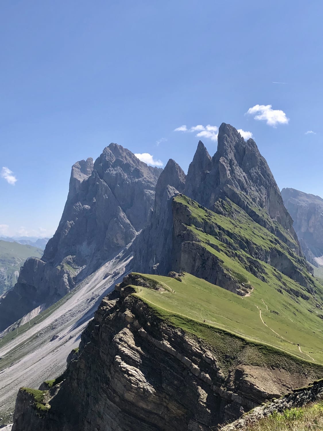 This mountain in the Dolomites