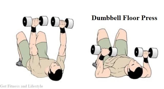 Mix Dumbbell Floor Press Floor Press Crossfit Get Fitness