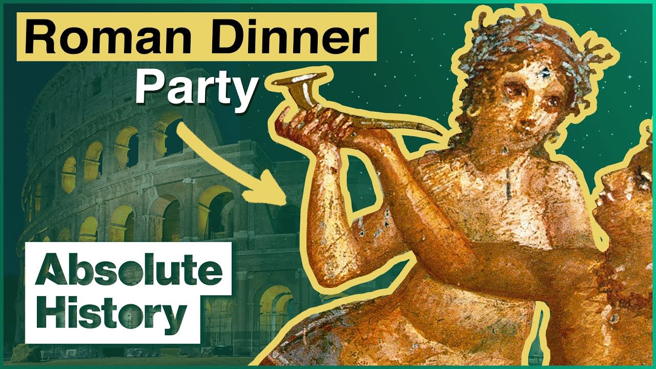 What Did The Ancient Romans Eat At Banquets? | Cook Back In Time | Absolute History