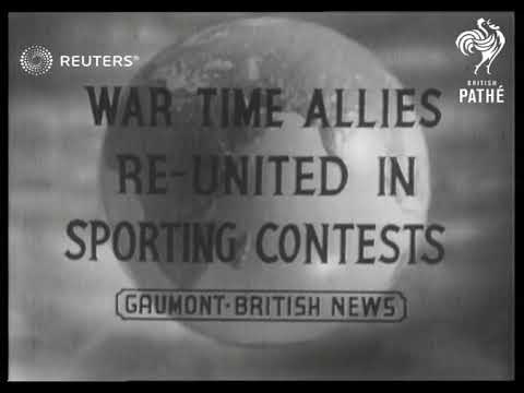 8 Allied Nations come together for Britannia Shield Sporting Tournament (1948)