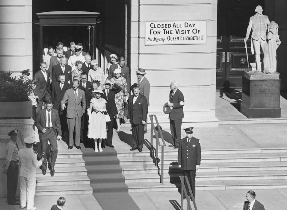 On the eve of the royal wedding of Prince Harry and Meghan Markle, ARTicle takes a trip down memory lane. Explore Queen Elizabeth II and Prince Philip's historic visit to the Art Institute in pictures. ARTicle: The Royal Visit of 1959—https://t.co/btQ3iAYRNz