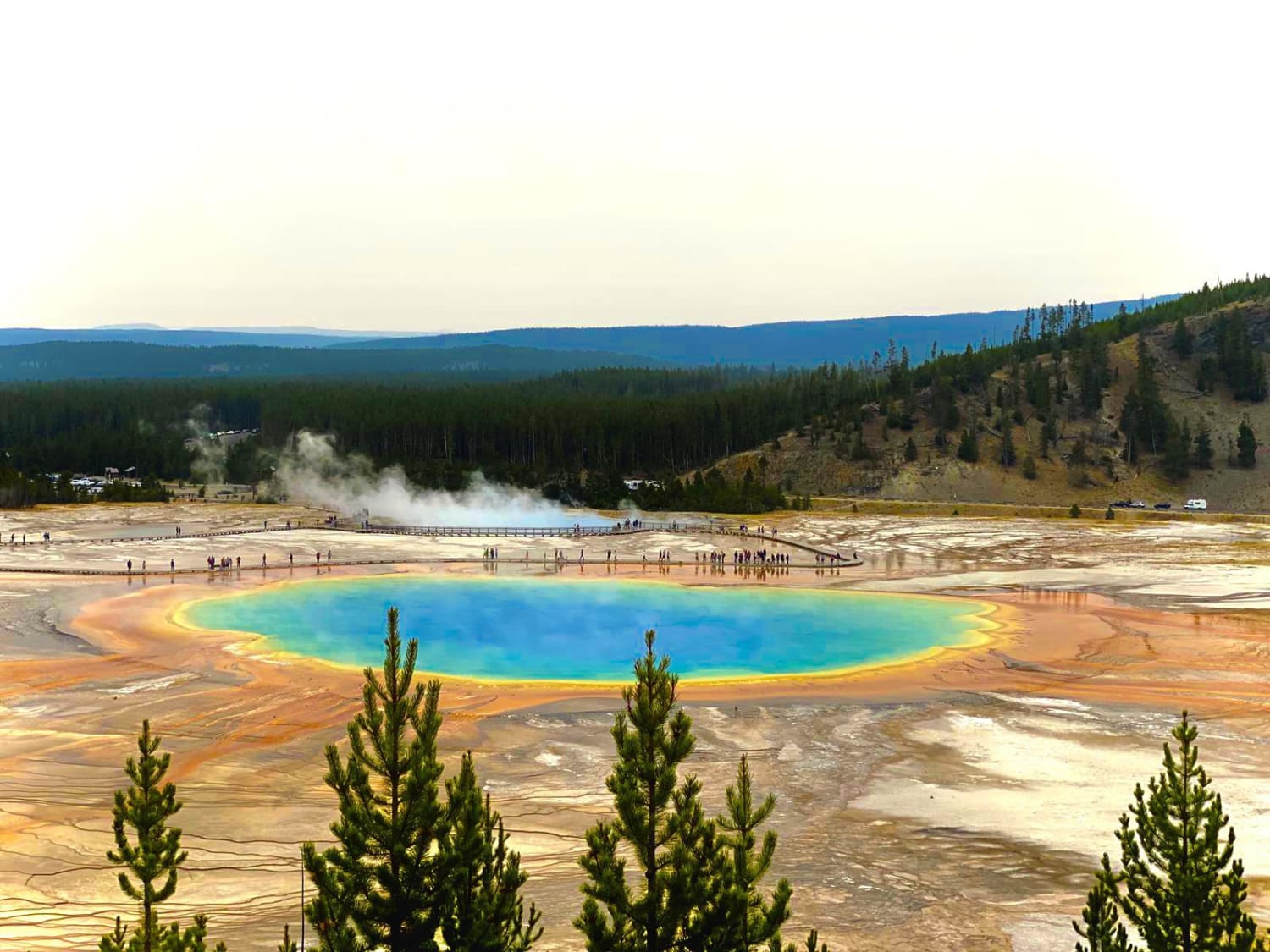 Grand Prismatic Spring, YellowStone National Park