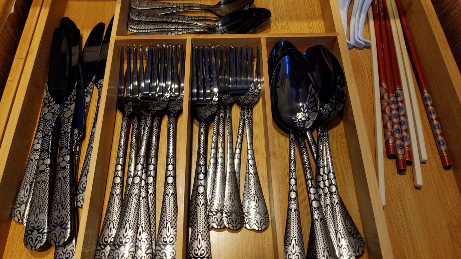 My first set of matching silverware