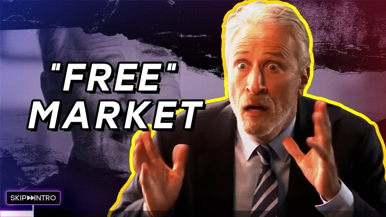 Jon Stewart doesn't understand Capitalism | The Problem with Jon Stewart
