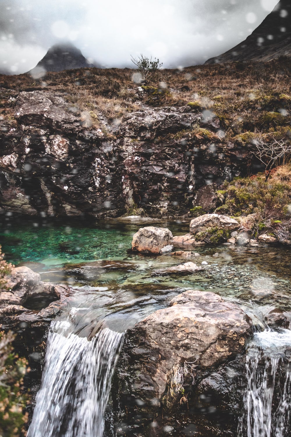 Fairy Pools on the Isle of Skye in Scotland