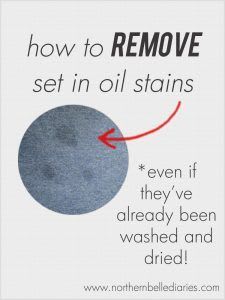 How to Get Oil Stains Out from Clothes