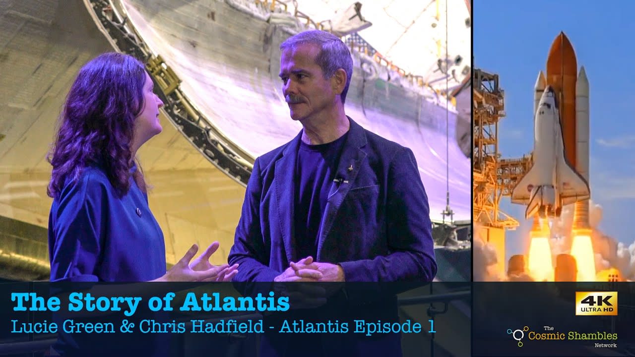 Interview with Chris Hadfield about Space Shuttle Atlantis and the Shuttle program, the future of human spaceflight, and the Lunar Gateway