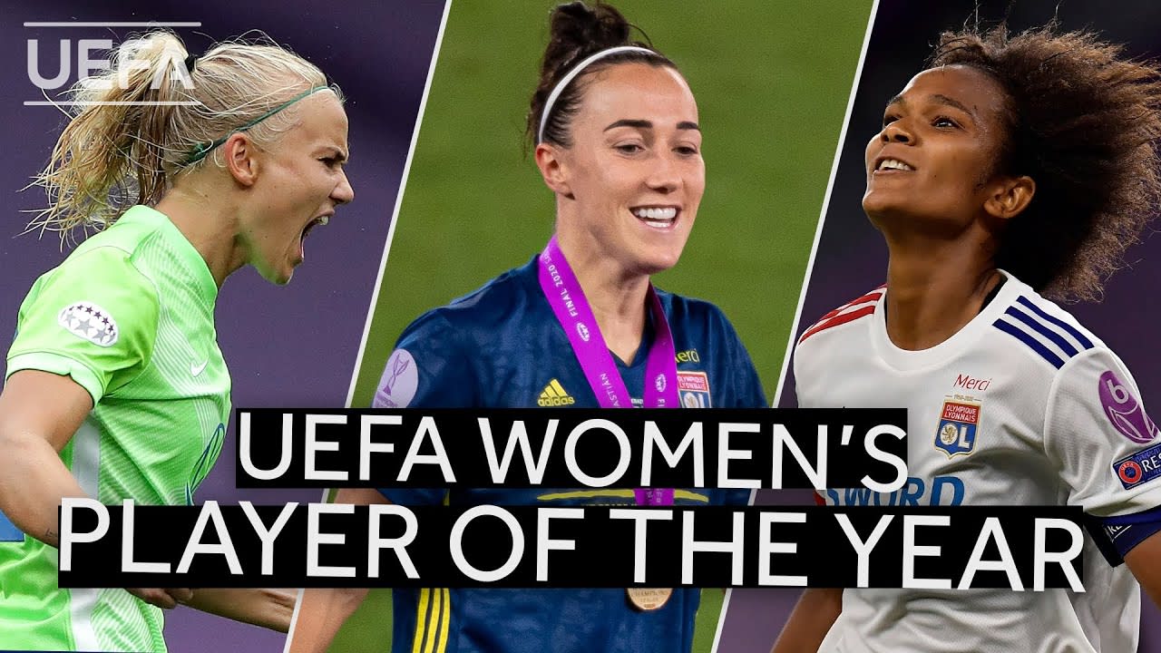 HARDER, BRONZE, RENARD: UEFA Women's Player of the Year Nominees