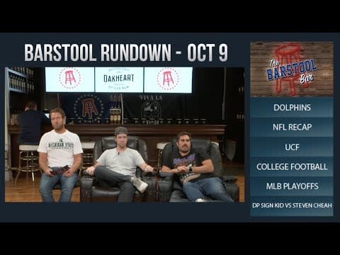 Barstool Rundown - October 9, 2017