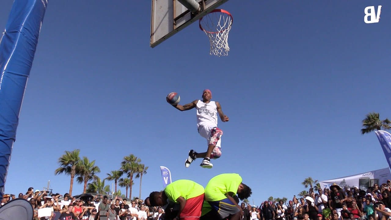 Every Dunk From the 2016 VBL Aaron Gordon Dunkfest at Venice Beach!