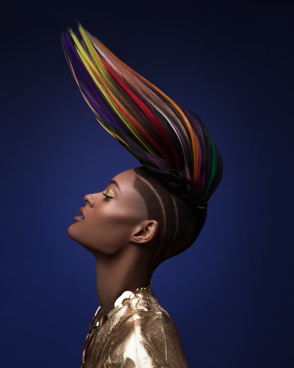 Afro Beauty Brought to Life in Photographer Luke Nugent’s Lavish Hair Portraiture