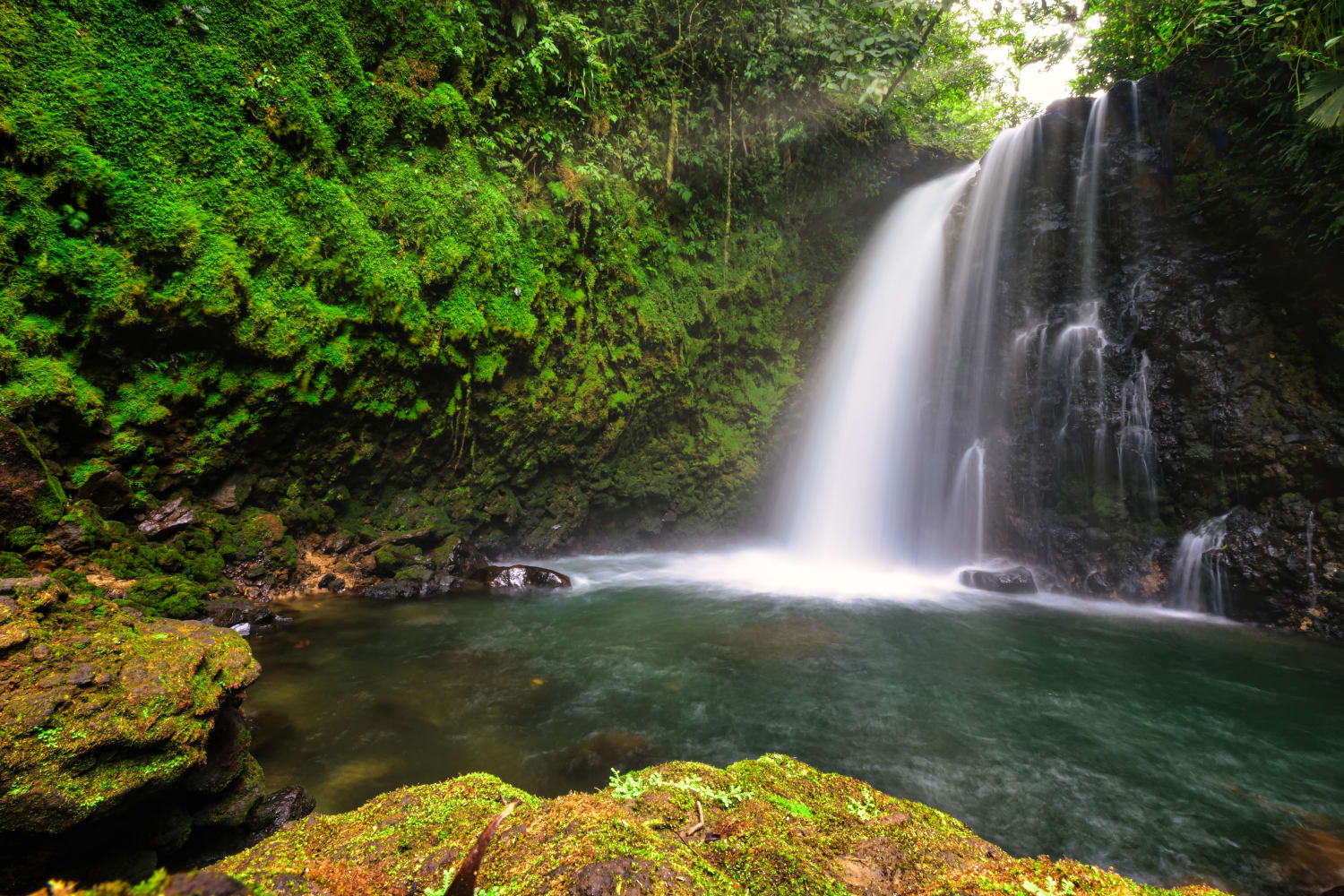 Danta Waterfall near Arenal Volcano, Costa Rica...beyond beautiful