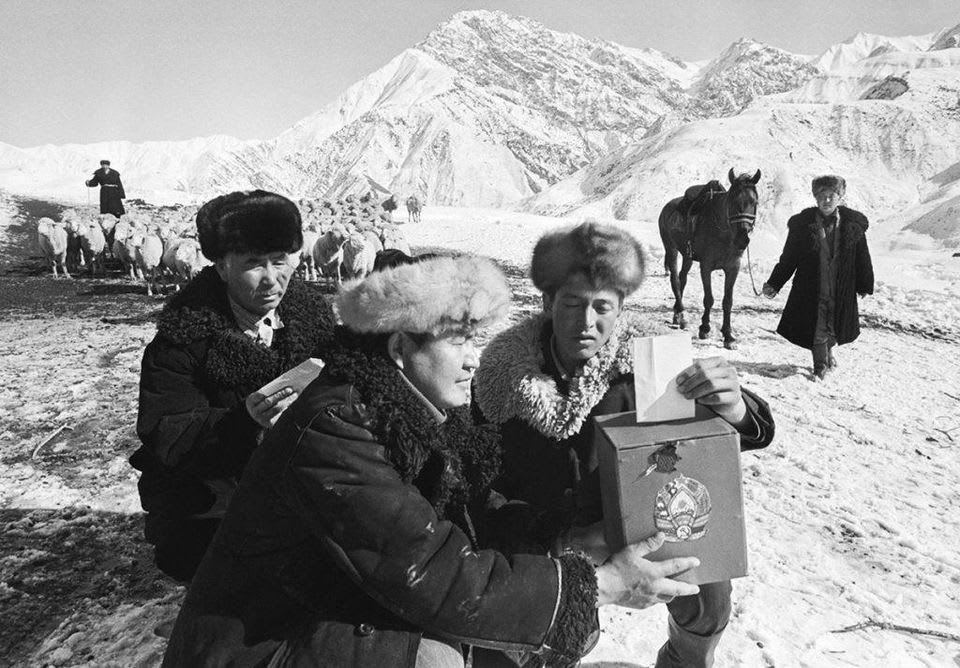 Voting for the Supreme Soviet in the Kyrgyz SSR, 1985