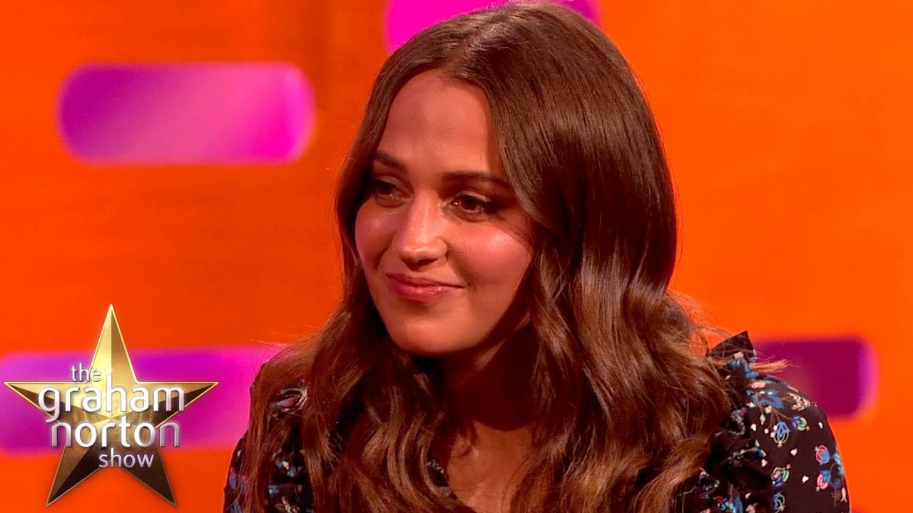 Alicia Vikander: My Breasts Are Not As Pointy As The First Lara Croft” | The Graham Norton Show