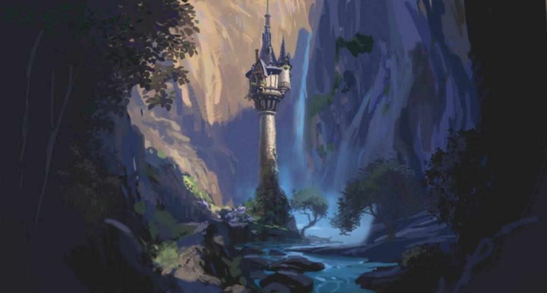 The concept art of Tangled