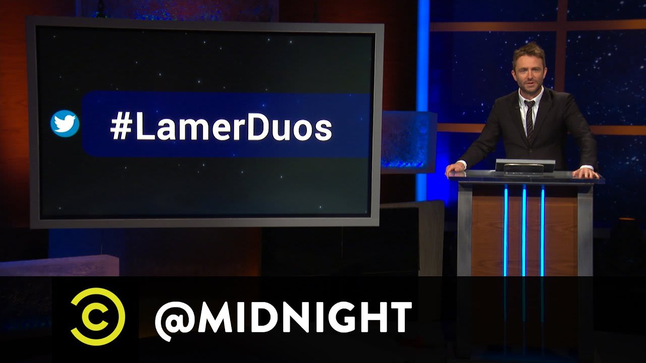 #HashtagWars - #LamerDuos - @midnight with Chris Hardwick