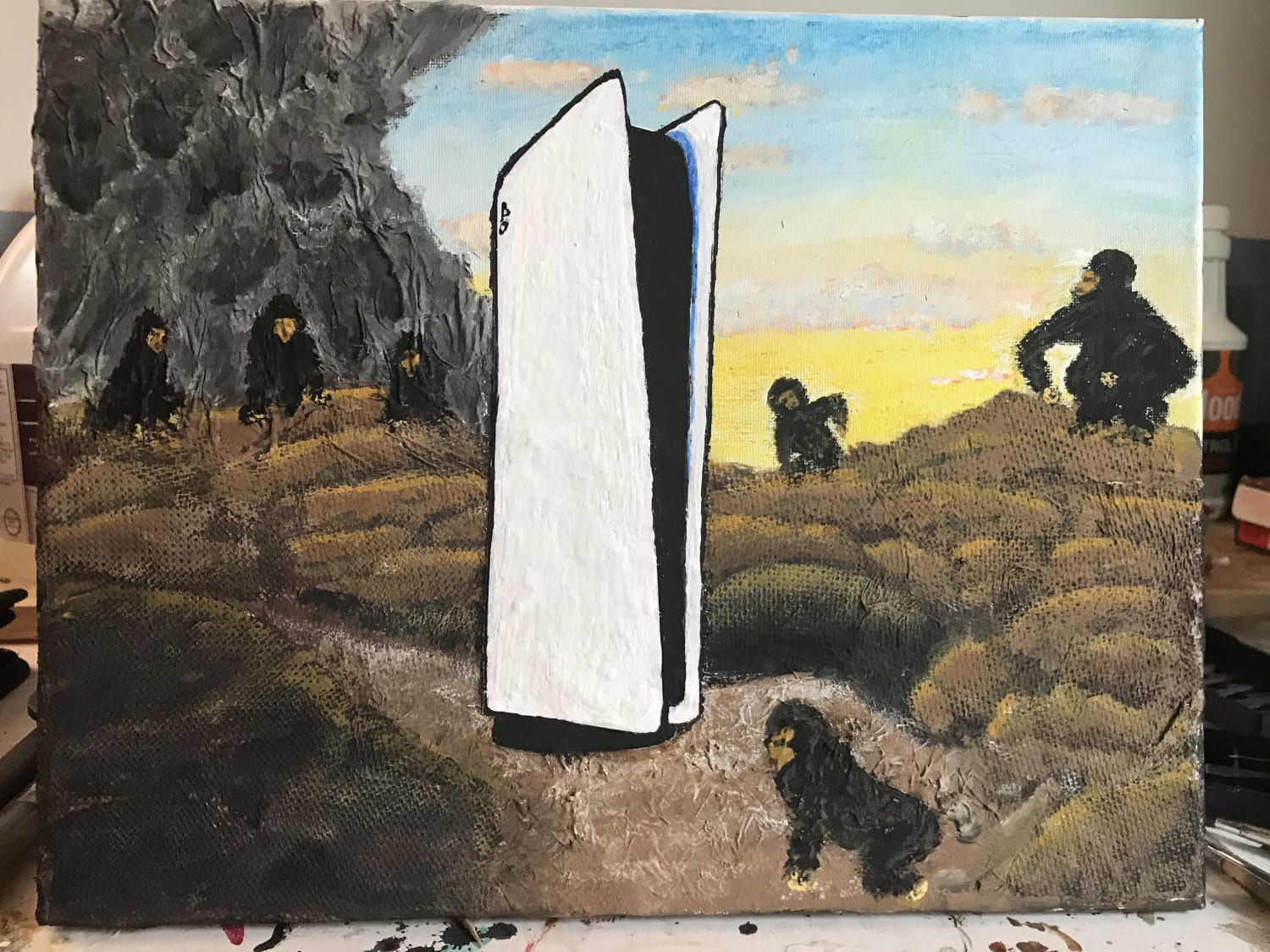 2020 PlayStation Odyssey painting (link in description)