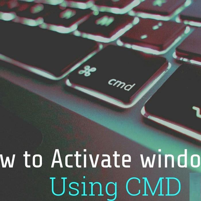 How to activate windows 10 using cmd
