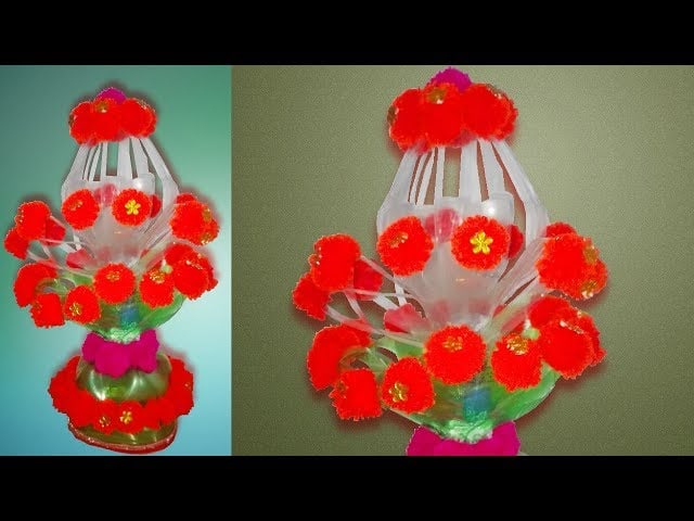 Mix Plastic Bottle Craft Idea Reuse Amazing Trick Plastic