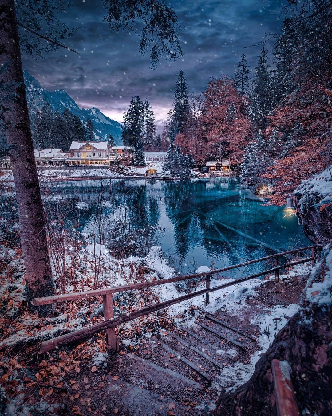Blausee, Switzerland (Photo credit to @momentsofgregory)