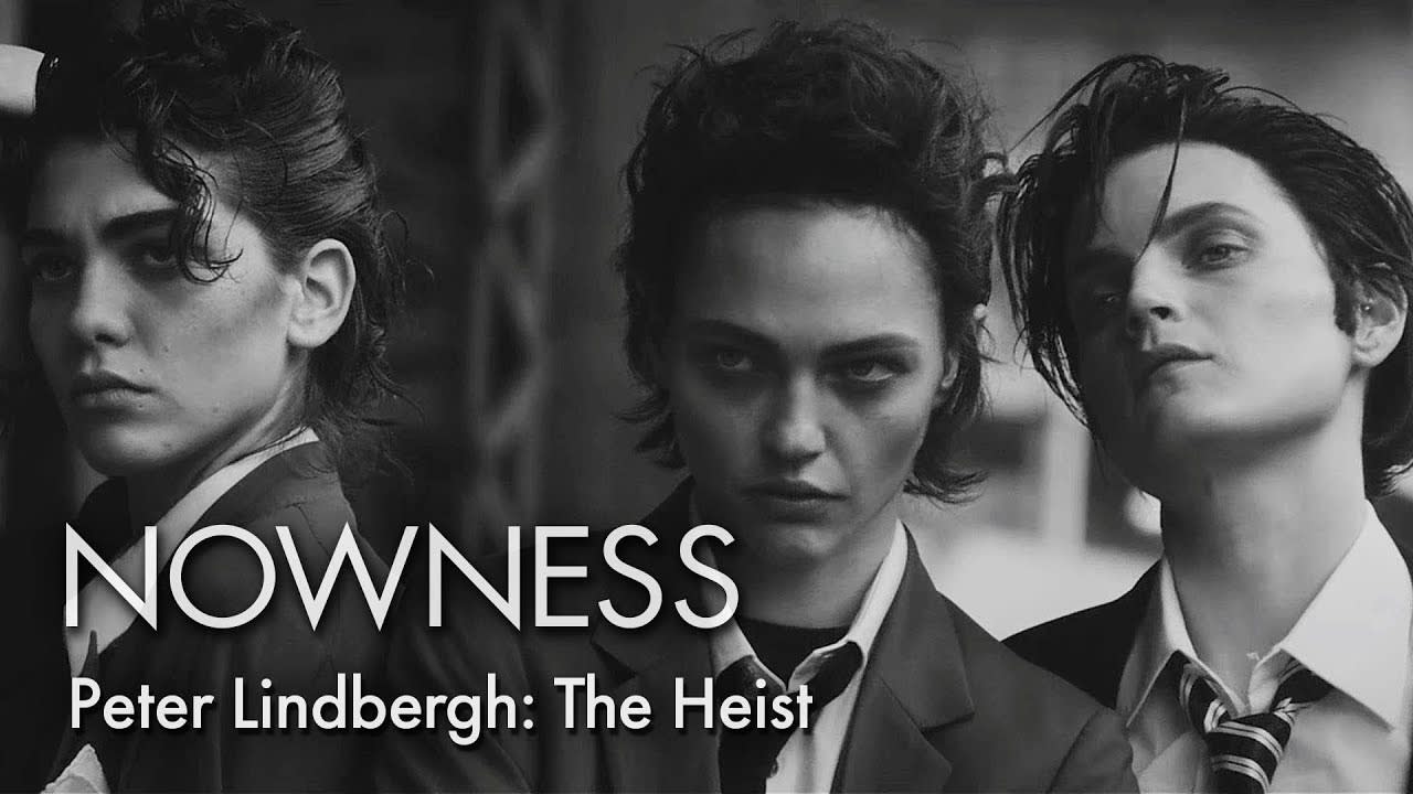 “The Heist” by Peter Lindbergh and Stephen Kidd