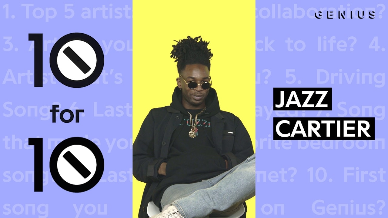 Jazz Cartier Loves Driving To Mariah Carey's "Fantasy" | 10 for 10