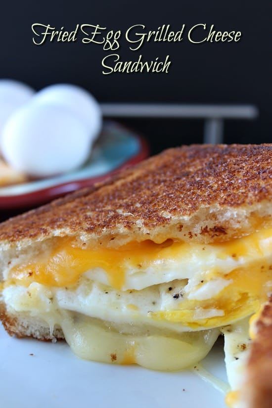 Fried Egg Grilled Cheese Sandwich from Great Grub, Delicious Treats | Grilled cheese recipes gourmet, Grilled cheese recipes, Breakfast brunch recipes