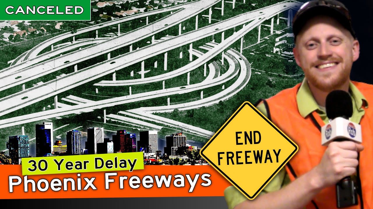 How Phoenix Arizona got it's freeways; The debates and consequences.