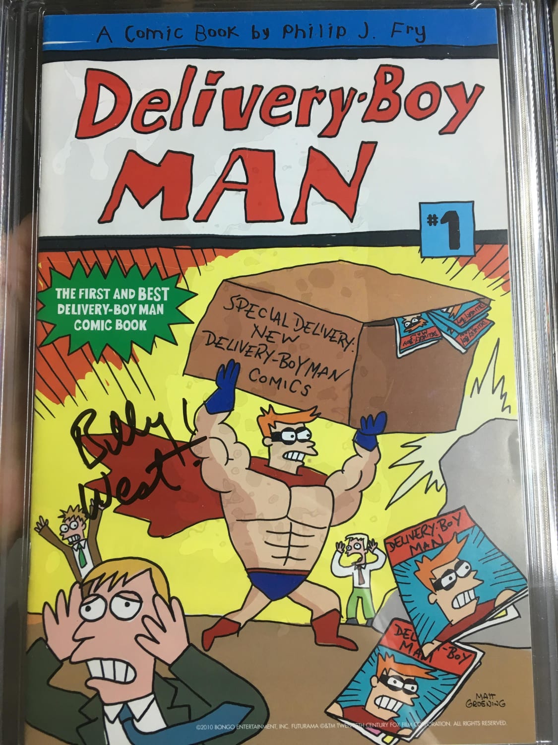 Delivery-Boy Man Comic (fully animated reading by Billy West linked in comments)