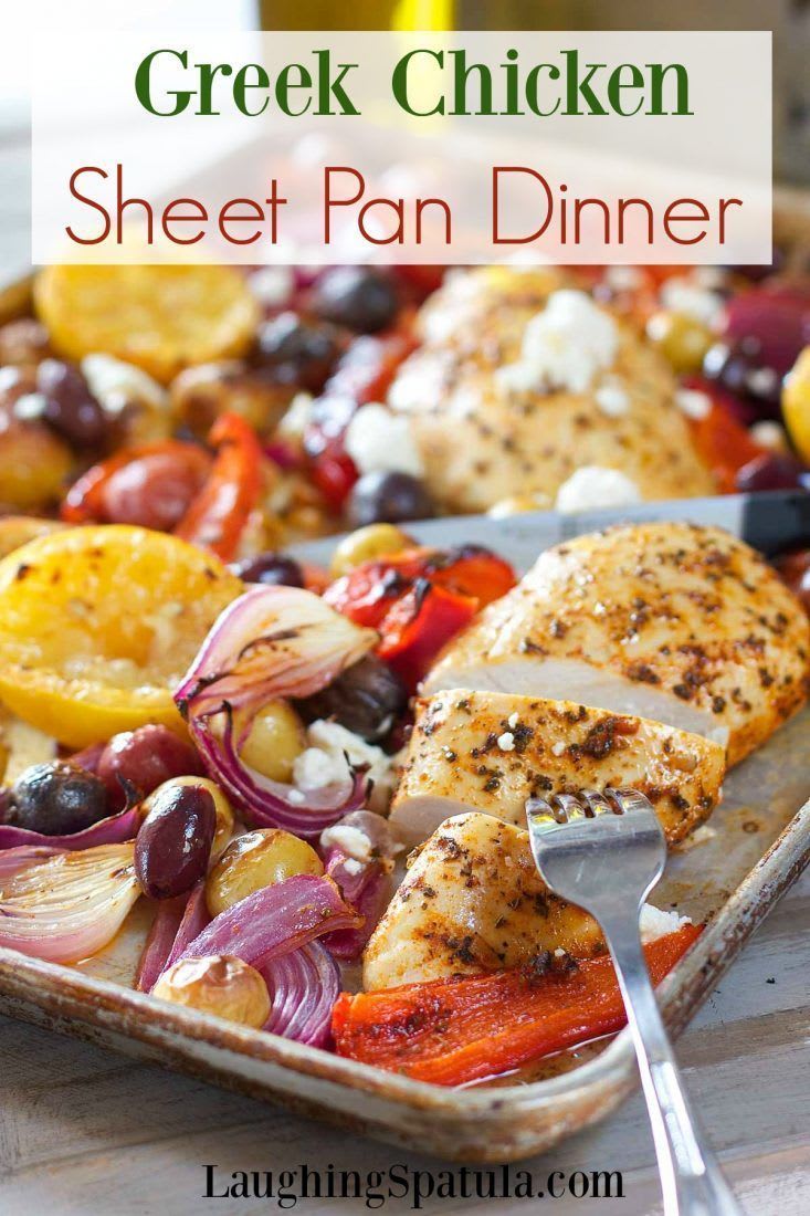 Greek Chicken Sheet Pan Dinner