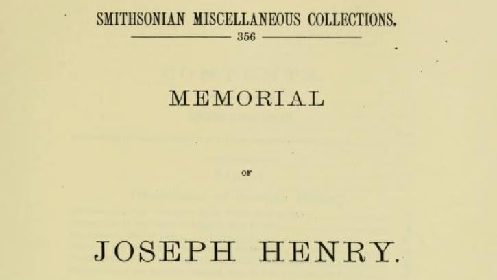 OTD in 1879, a memorial service for Secretary Joseph Henry was held at the U.S. Capitol. Future President James A. Garfield, General William Sherman, and other national leaders gave addresses. Read them with @BioDivLibrary ➡️