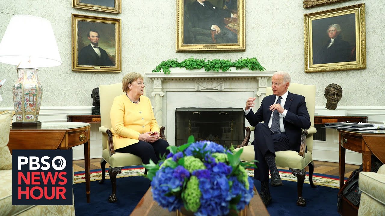 WATCH LIVE: Biden and German Chancellor Angela Merkel hold joint press conference