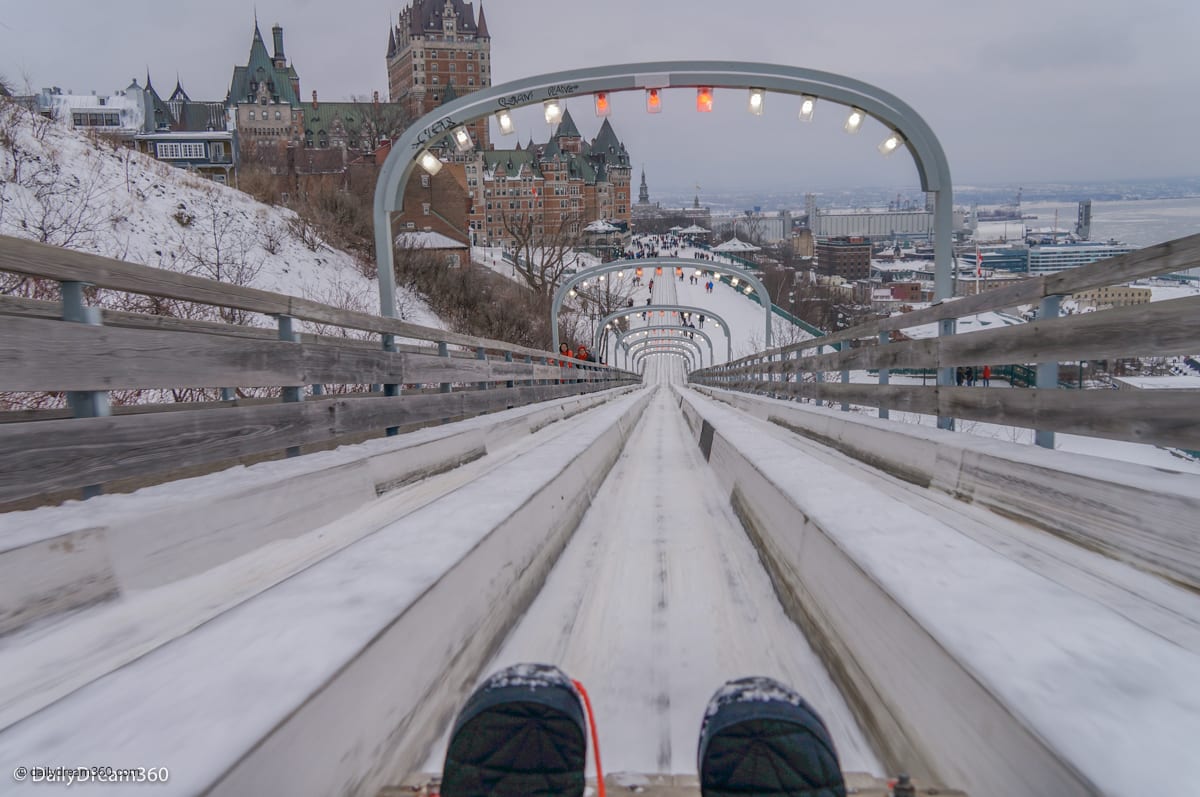 What You Need To Know About The Quebec City Toboggan Ride