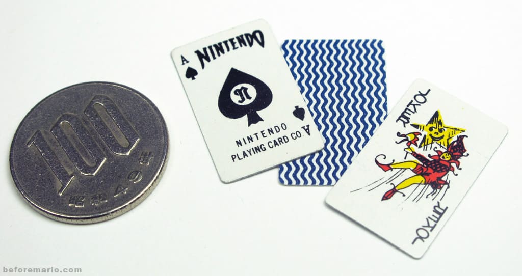 Nintendo's smallest pack of playing cards