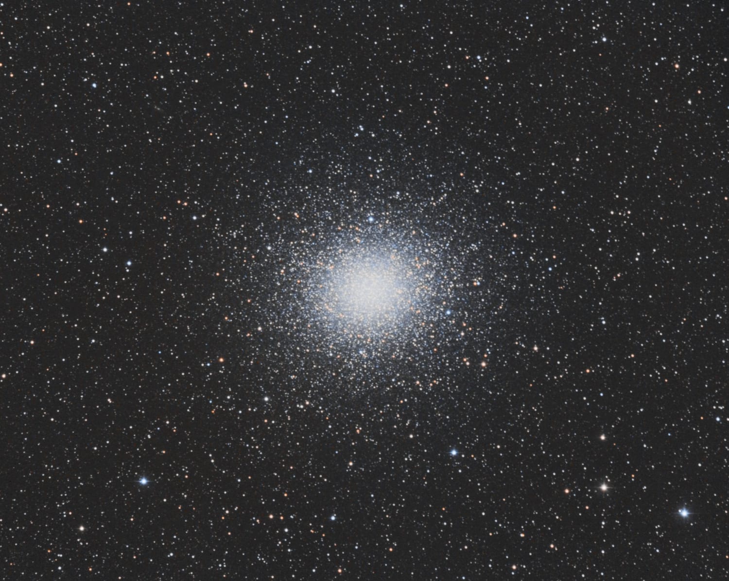 The Omega Centauri star cluster - contain approximately 10 million stars and a total mass equivalent to 4 million solar masses