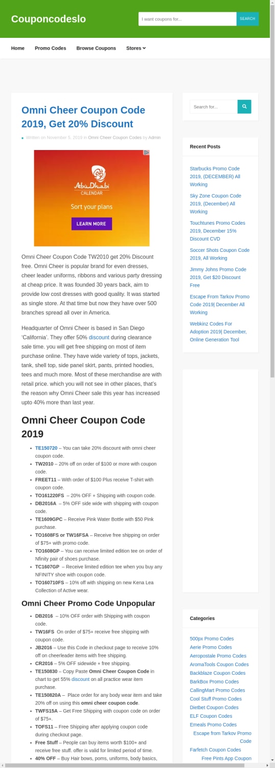 Mix · Search Domain · couponcodeslo.com
