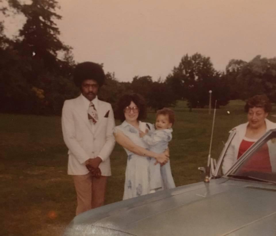 My dad’s Afro was bigger than his head. (1980)