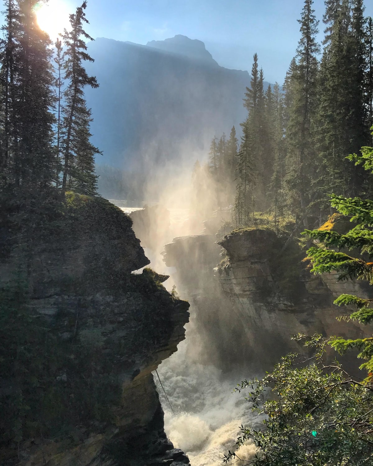 Athabasca Falls, Jasper National Park, Canada
