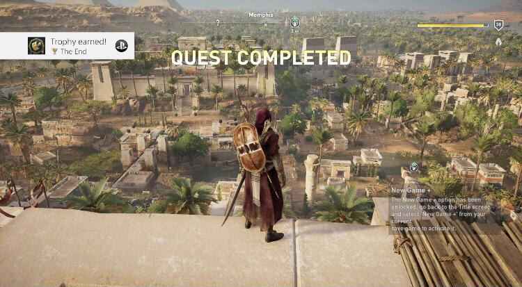 Completed my first Assassin’s Creed today. Next platinum then Odyssey.