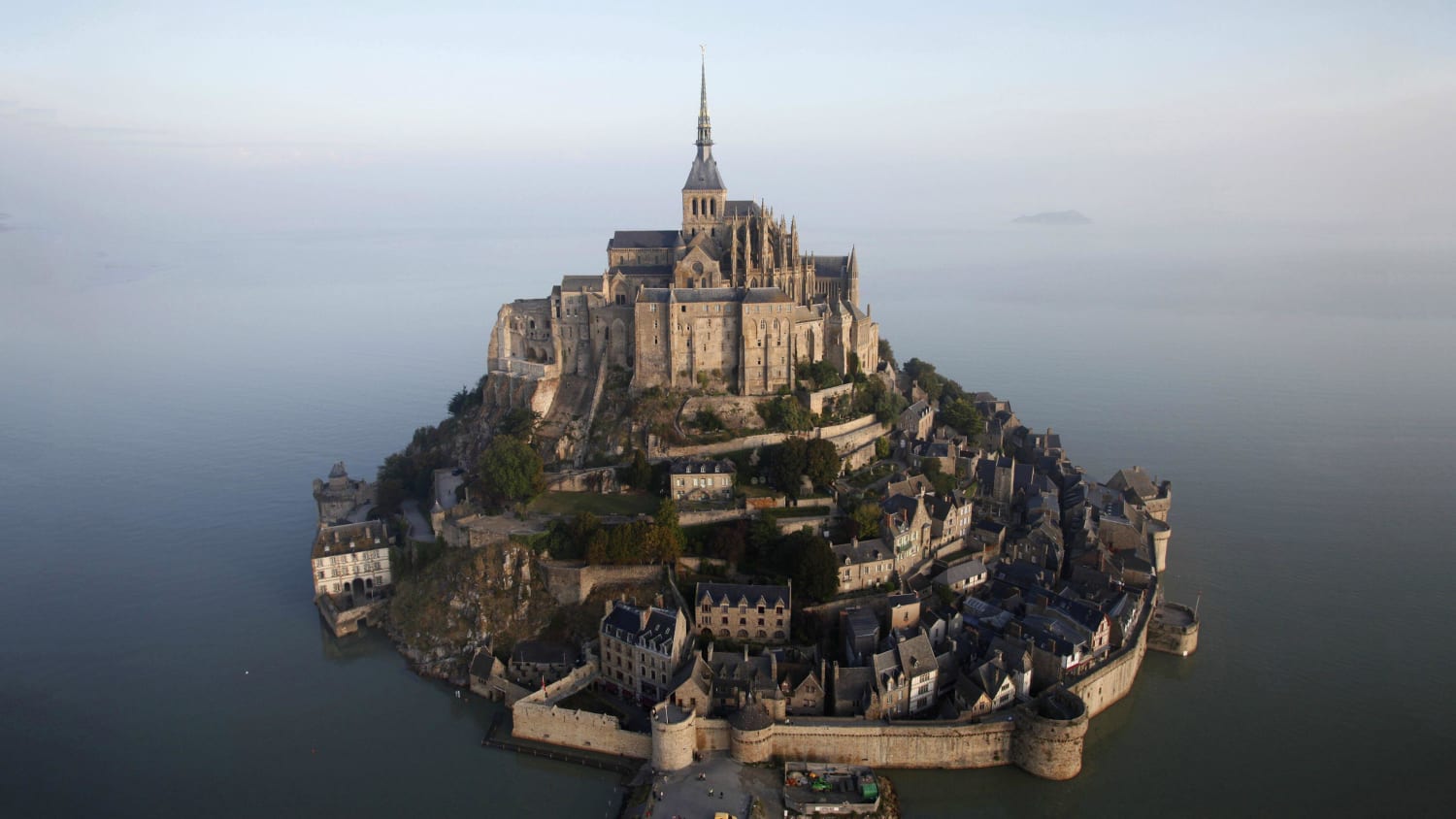 The Mont-Saint-Michel in France