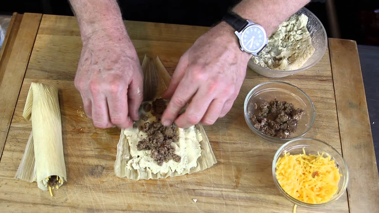 How to Make Tamales Using Ground Beef : Comfort Foods