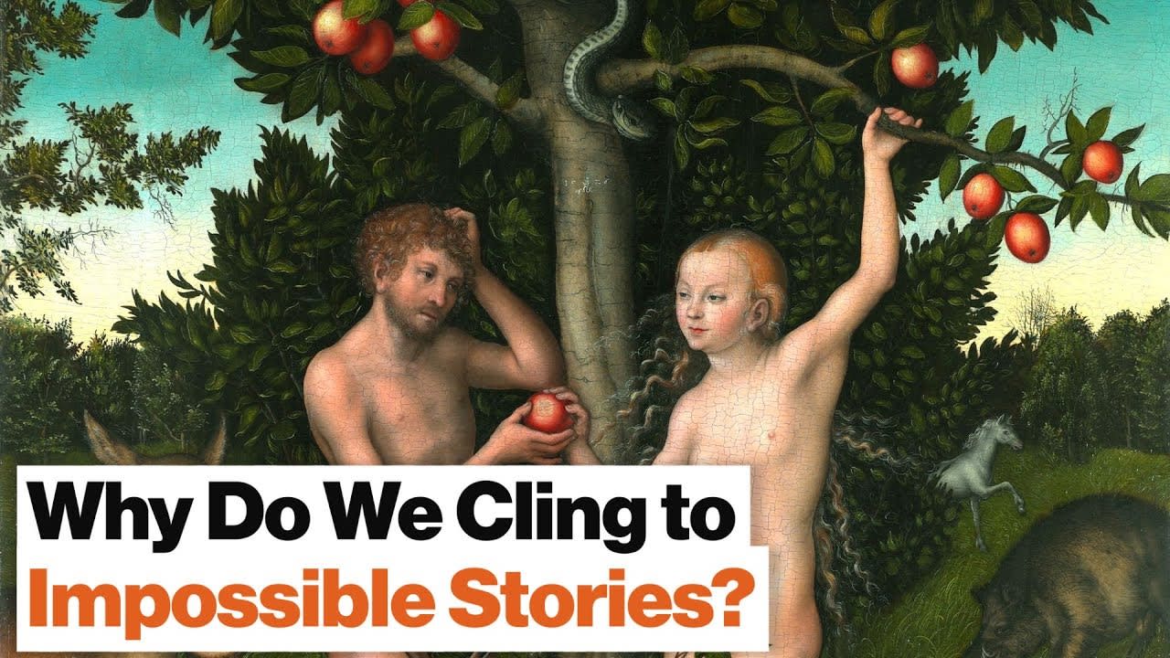 Why Mythological Stories Are Tools for Deep Thinking: The Power of Adam and Eve | Stephen Greenblatt