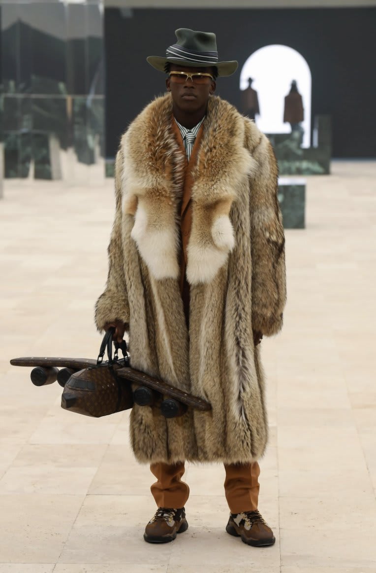 For @LouisVuitton's men's fall collection, @VirgilAbloh staged a performance that explored themes of racial identity and cultural appropriation.