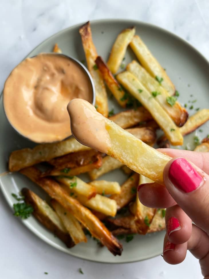 This method for cooking french fries in the air fryer might be the best yet: