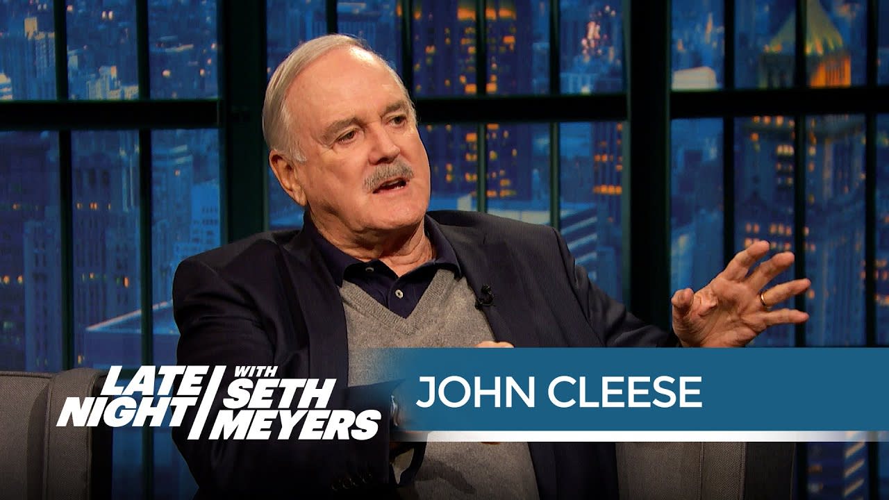 John Cleese Remembers Monty Python's "Dead Parrot" Sketch - Late Night with Seth Meyers