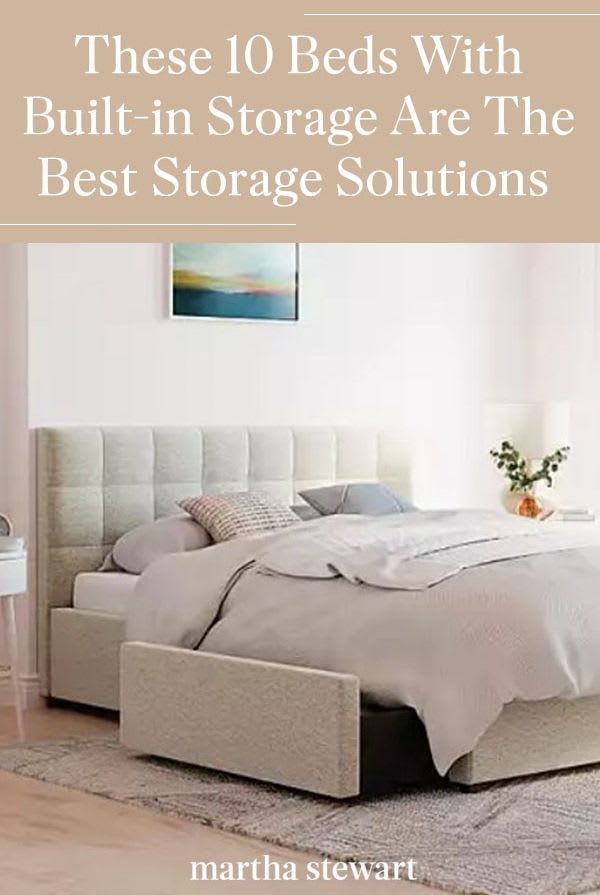 These 10 Beds With Built-in Storage Are The Best Storage Solutions