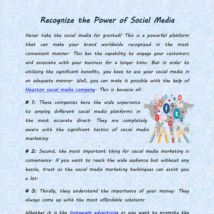 Mix Recognize The Power Of Social Media Pdf