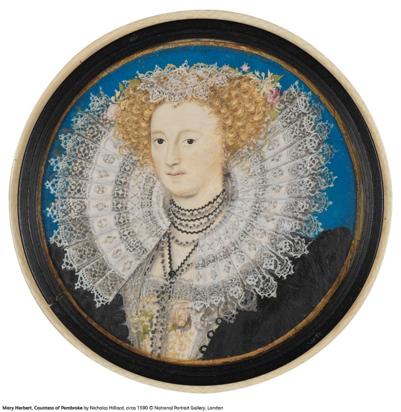 Mary Sidney was one of the first significant women writers in English, highly educated by Elizabethan standards and an important and influential literary patron. Find her portrait in ElizabethanTreasures, on until 19 May. Book now: