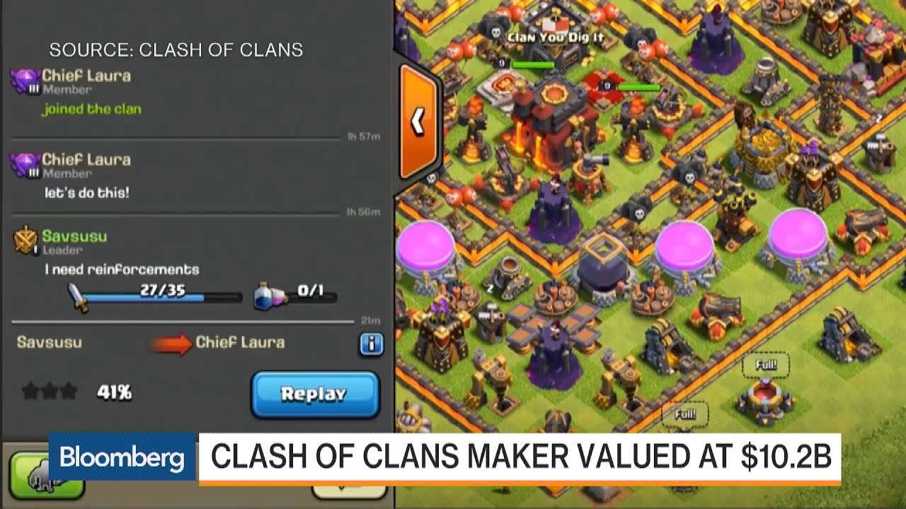 Tencent Buys Stake of ‘Clash of Clans’ Maker Supercell