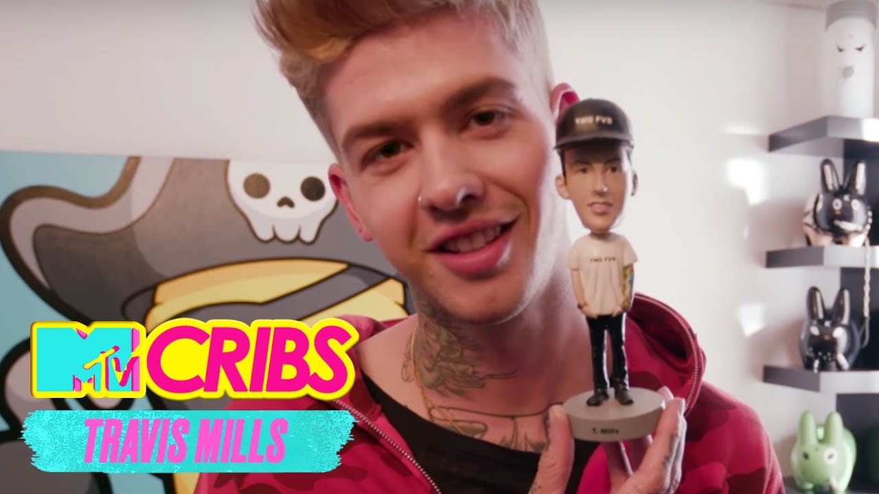 Travis Mills Shows Off His Los Angeles Pad | MTV Cribs: Priciest Pads | MTV